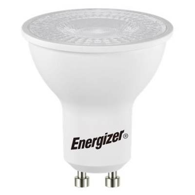 LED izzó, GU10 spot, 4,9W (50W), 345lm, 6500K, ENERGIZER