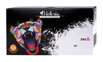 CB543A Lézertoner ColorLaserJet CM1300, CP1210 nyomtatókhoz, VICTORIA TECHNOLOGY 125A, magenta, 1,4k